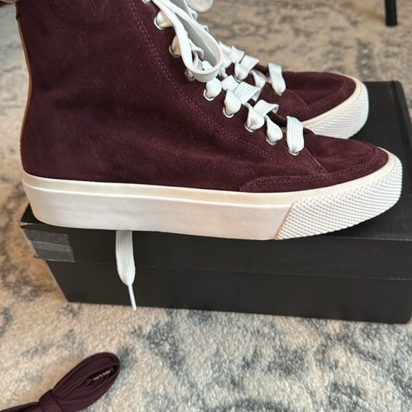 NWT Rag & Bone RB High Top Merlot 7 - Picture 5 of 6